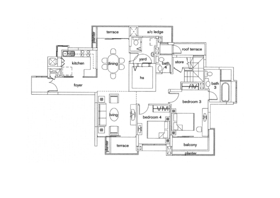 Ris Grandeur - Floor Plan