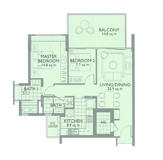 The Pier at Robertson - Floor Plan