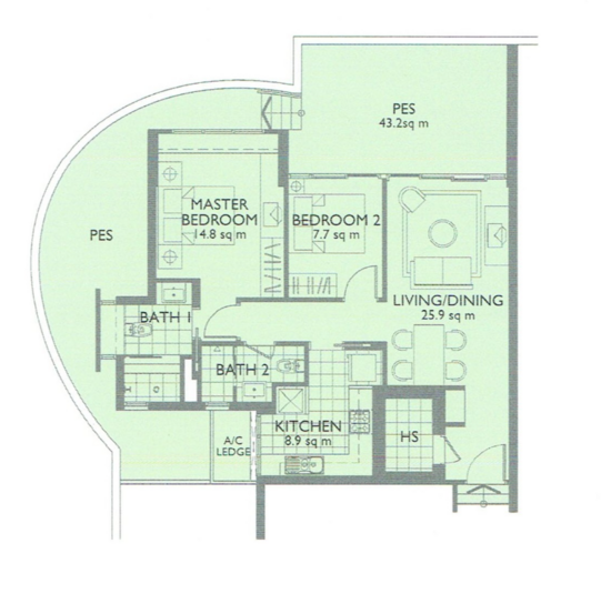 The Pier at Robertson - Floor Plan