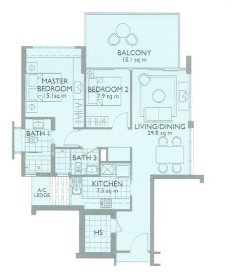 The Pier at Robertson - Floor Plan