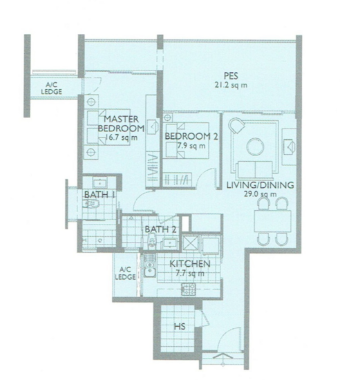 The Pier at Robertson - Floor Plan