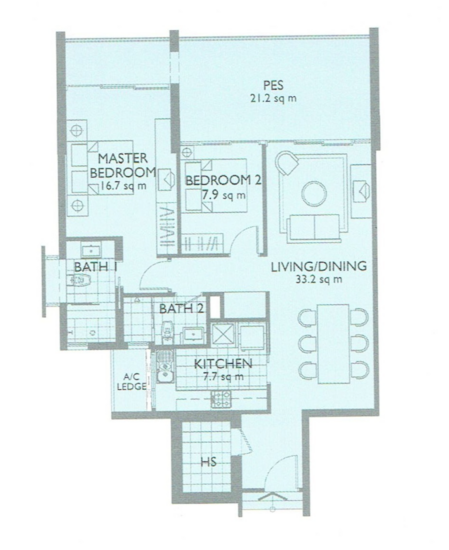 The Pier at Robertson - Floor Plan