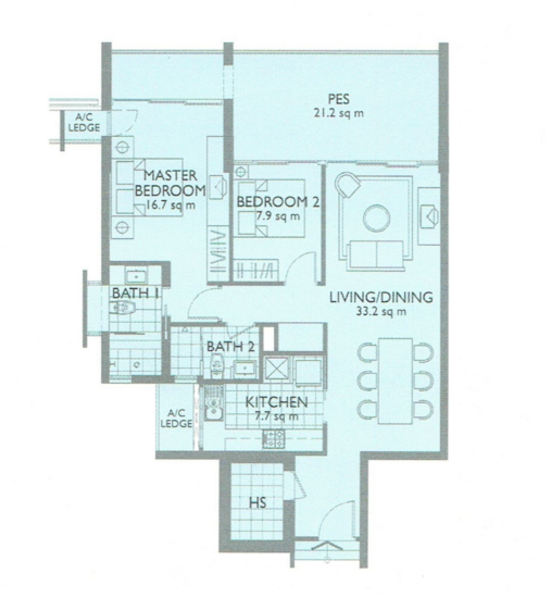 The Pier at Robertson - Floor Plan