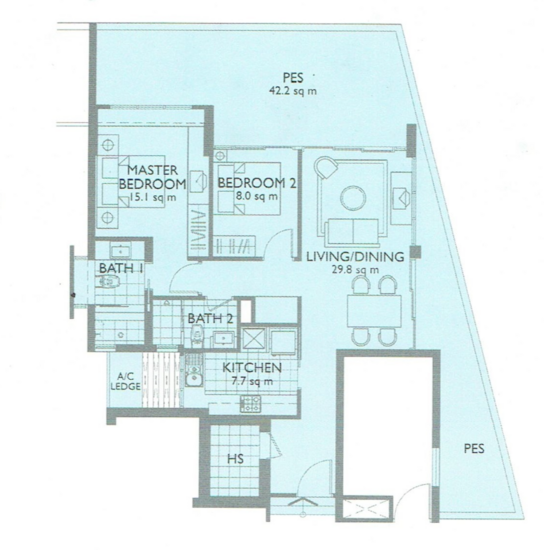 The Pier at Robertson - Floor Plan