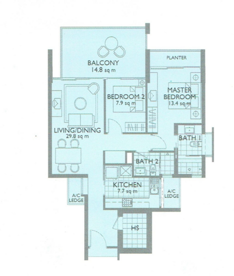 The Pier at Robertson - Floor Plan