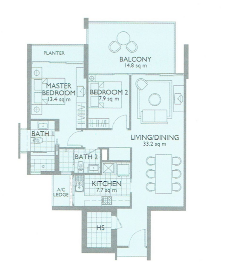 The Pier at Robertson - Floor Plan