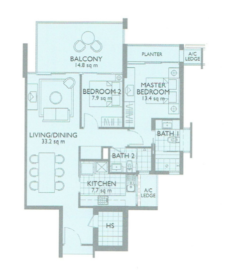 The Pier at Robertson - Floor Plan
