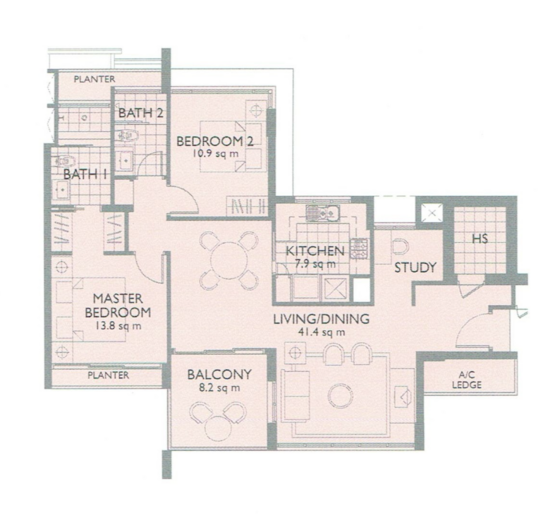 The Pier at Robertson - Floor Plan
