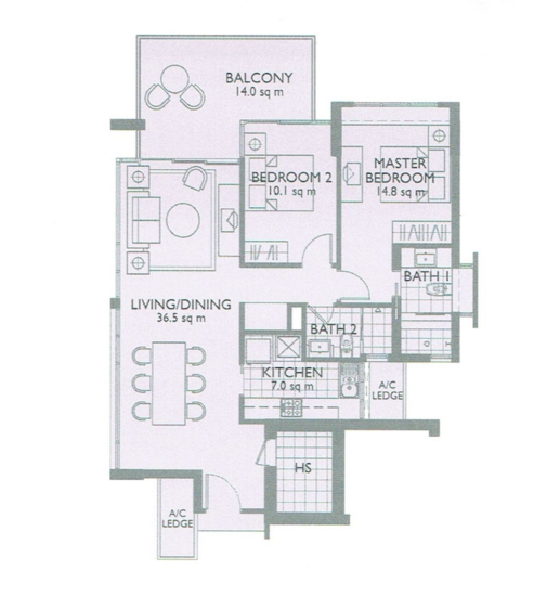 The Pier at Robertson - Floor Plan
