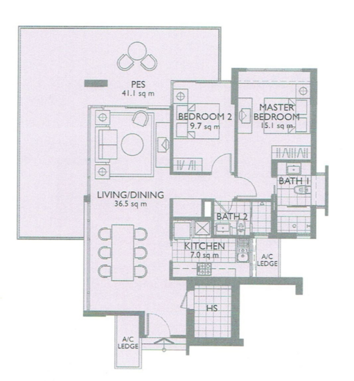 The Pier at Robertson - Floor Plan