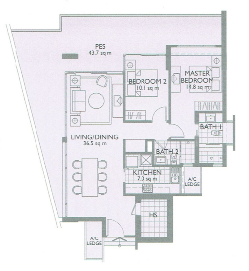 The Pier at Robertson - Floor Plan