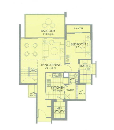 The Pier at Robertson - Floor Plan