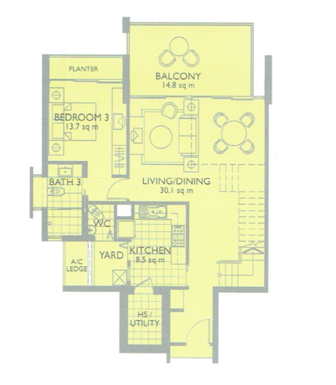 The Pier at Robertson - Floor Plan