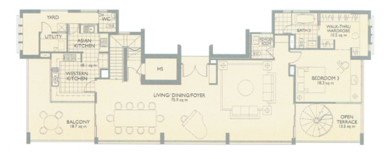 The Pier at Robertson - Floor Plan