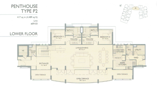 The Pier at Robertson - Floor Plan