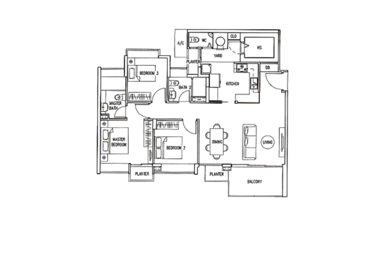The Infiniti - Floor Plan