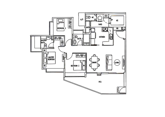 The Infiniti - Floor Plan