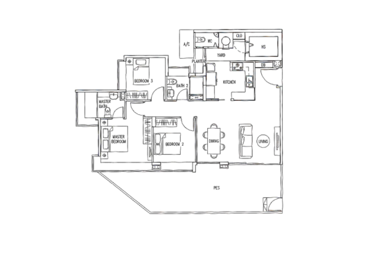 The Infiniti - Floor Plan