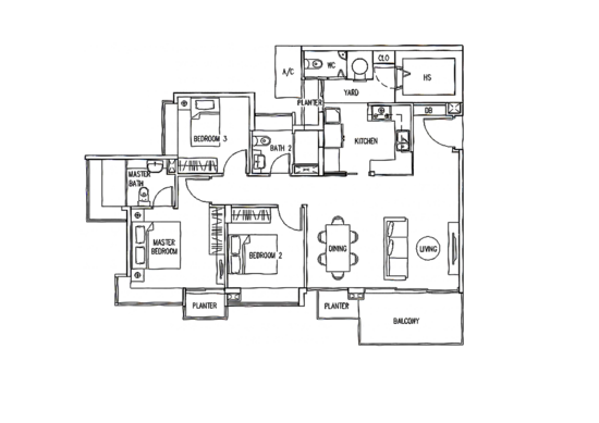 The Infiniti - Floor Plan