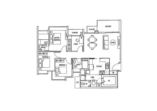 The Infiniti - Floor Plan