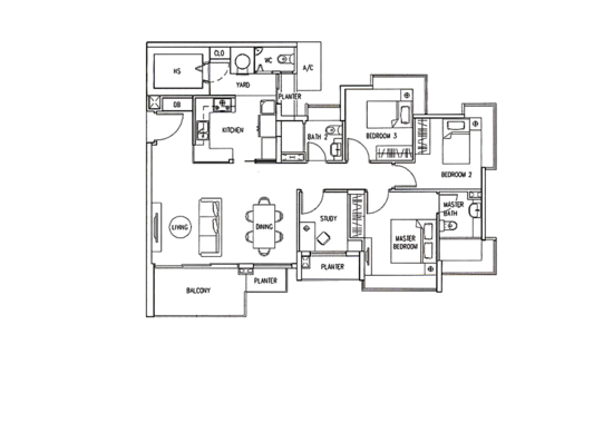 The Infiniti - Floor Plan
