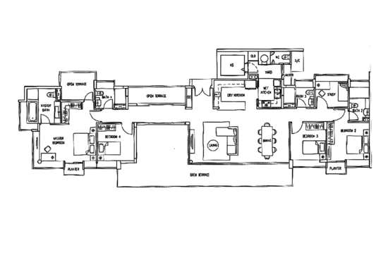 The Infiniti - Floor Plan