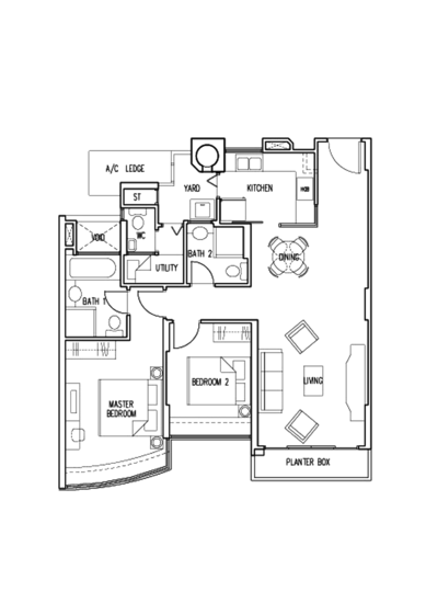 Blossoms @ Woodleigh - Floor Plan