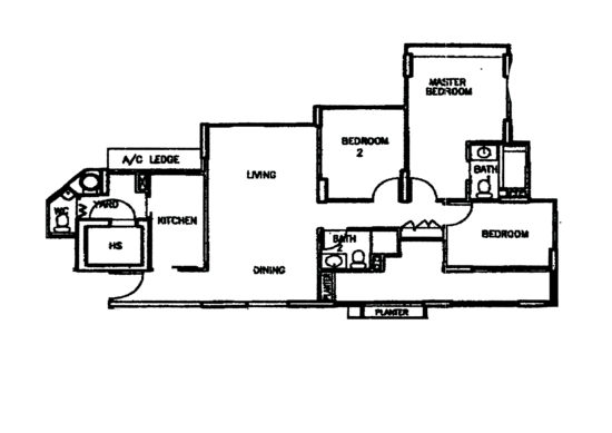 The Lakeshore - Floor Plan