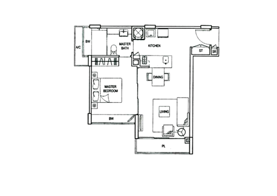 ClementiWoods Condominium - Floor Plan