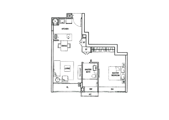 ClementiWoods Condominium - Floor Plan