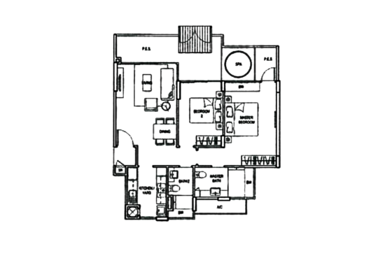 ClementiWoods Condominium - Floor Plan