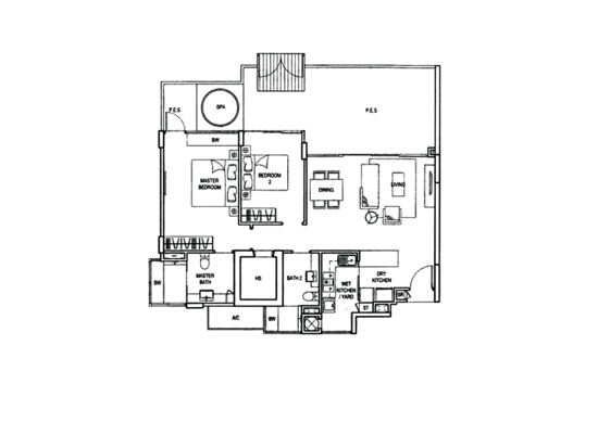 ClementiWoods Condominium - Floor Plan