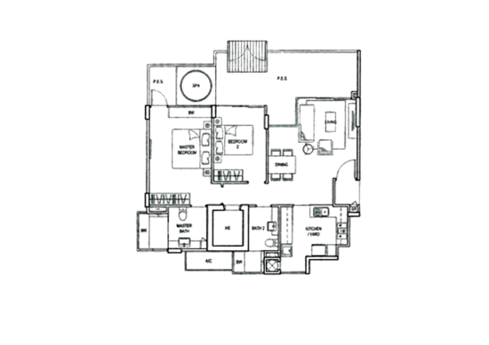 ClementiWoods Condominium - Floor Plan