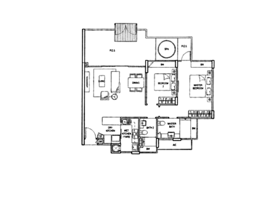 ClementiWoods Condominium - Floor Plan