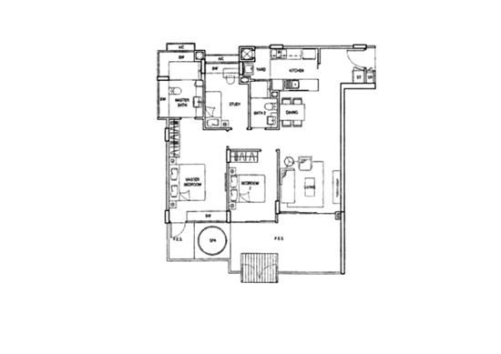 ClementiWoods Condominium - Floor Plan