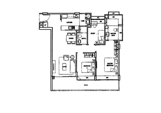 ClementiWoods Condominium - Floor Plan