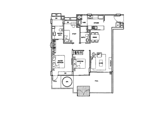 ClementiWoods Condominium - Floor Plan