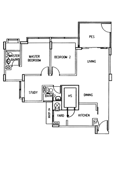 La Casa - Floor Plan