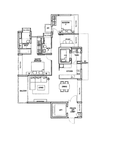 The Azure - Floor Plan