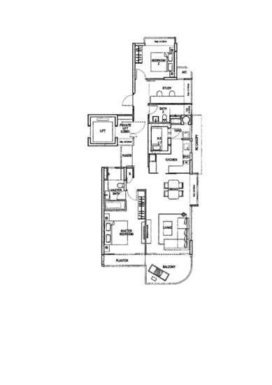 The Azure - Floor Plan