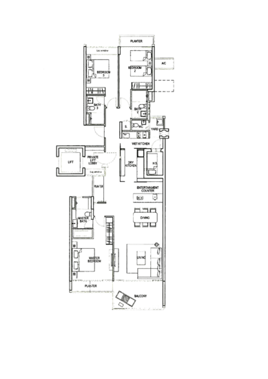The Azure - Floor Plan