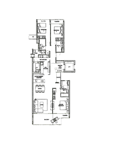 The Azure - Floor Plan