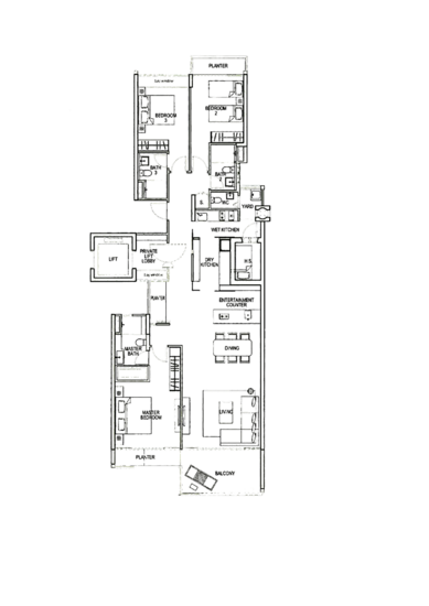 The Azure - Floor Plan