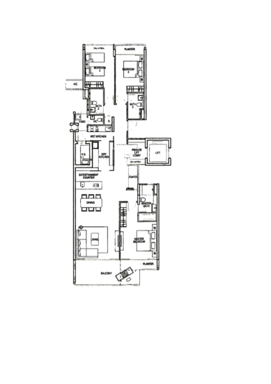 The Azure - Floor Plan