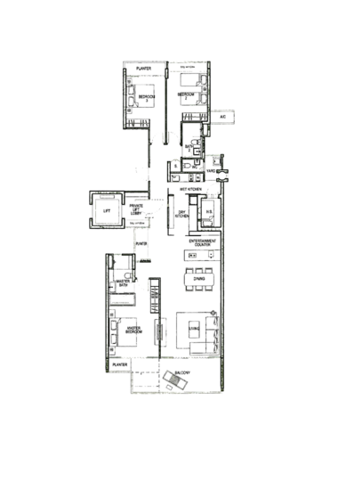 The Azure - Floor Plan