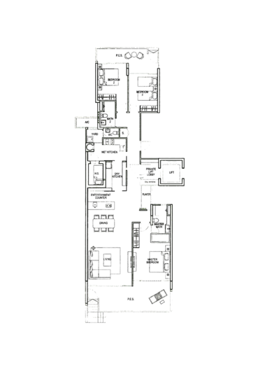 The Azure - Floor Plan