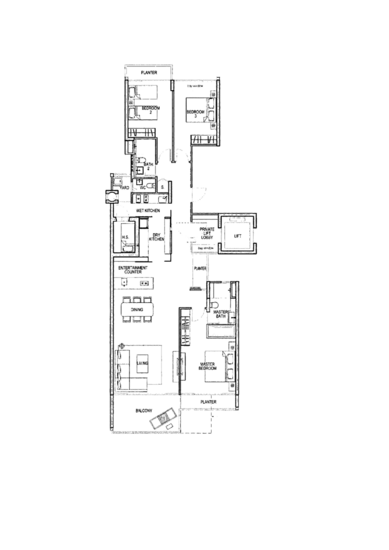 The Azure - Floor Plan