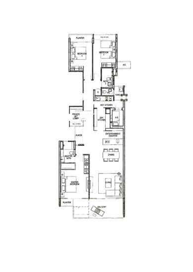 The Azure - Floor Plan
