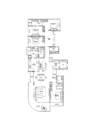 The Azure - Floor Plan