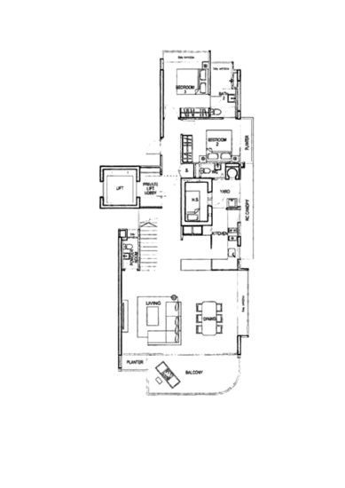 The Azure - Floor Plan